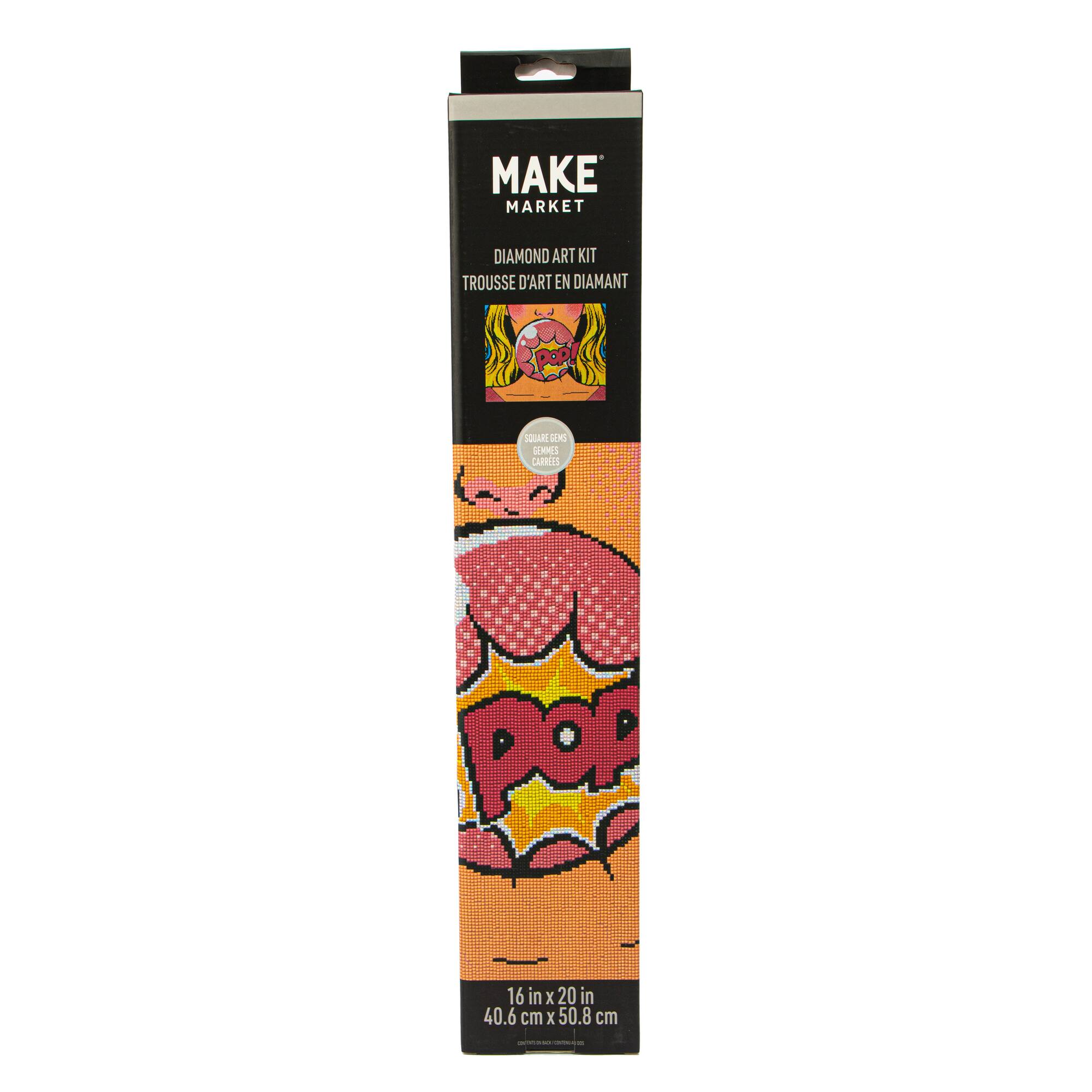 Bubble Pop Square Diamond Art Kit by Make Market®